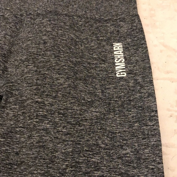 Gymshark Marled Gray Seamless Leggings Size Medium - Picture 2 of 6